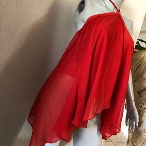 Alice + Olivia orange top